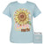 Girlie Girl Lulu Mac Love More Sunflower Canvas T-Shirt