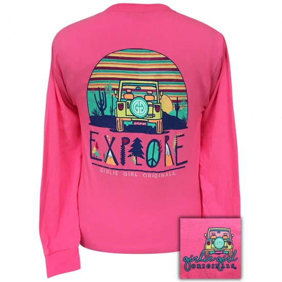 Girlie Girl Originals Explore Long Sleeve T-Shirt