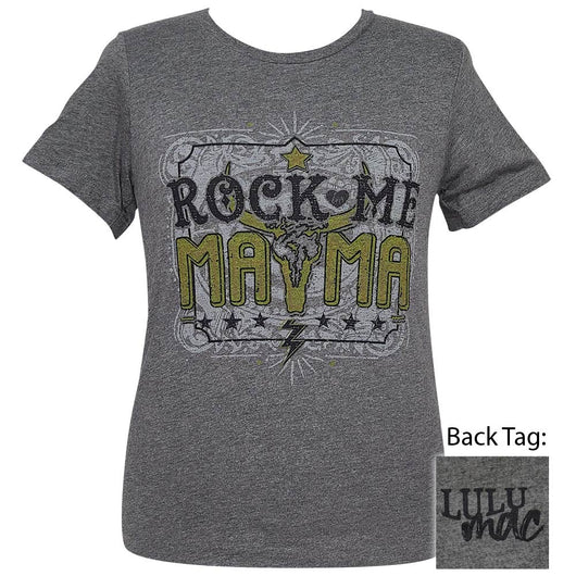 Girlie Girl Lulu Mac Rock Me Mama Canvas T-Shirt