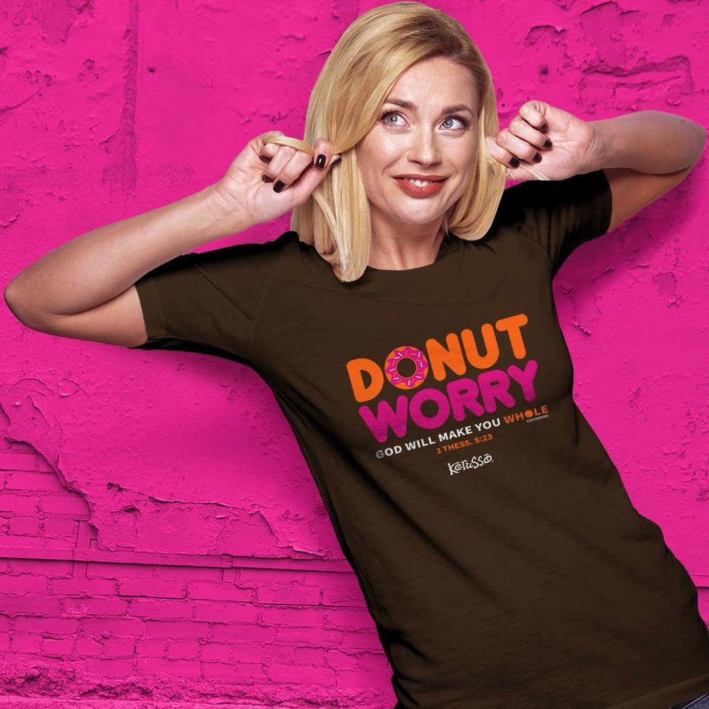 donut worry shirt