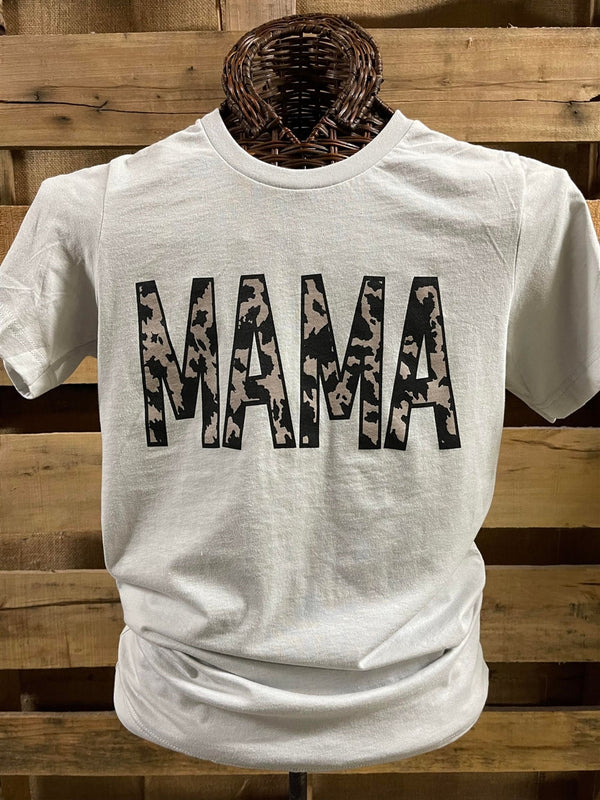 Southern Chics Apparel Mama Bear Plaid Canvas Bright T Shirt Medium