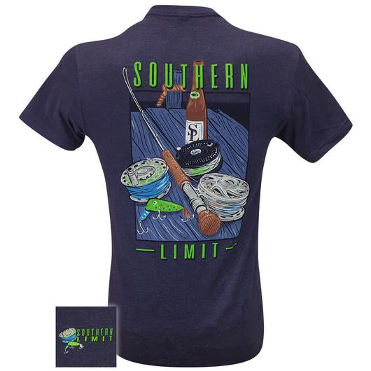 Southern Limits Fishing Bait Lure Unisex T-Shirt - SimplyCuteTees