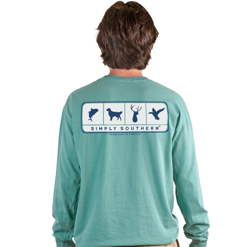 Long Sleeved Comfort Colors Logo Tee