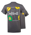 SALE Southern Couture Preppy Softball Life T-Shirt