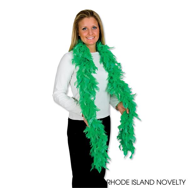 60g Green Feather Boas