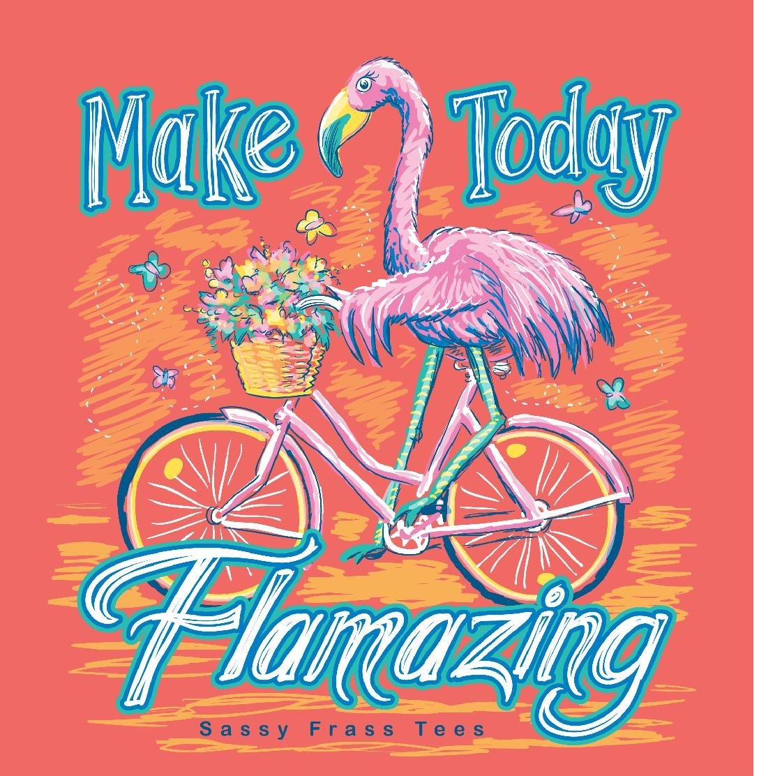 It's My Flocking Bachelorette Pink Flamingo Fl Men's Deluxe T-Shirt Mens  Tri-blend T-Shirt