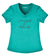 Cherished Girl Grace & Truth Strength & Dignity V-Neck Christian Bright T Shirt