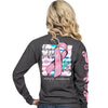 Simply Southern Preppy Hope Ribbon Cancer Long Sleeve T-Shirt