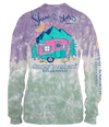 SALE Simply Southern Shine Like Stars Camper Long Sleeve T-Shirt