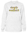 Simply Southern Life Is Tough Butterfly Long Sleeve T-Shirt