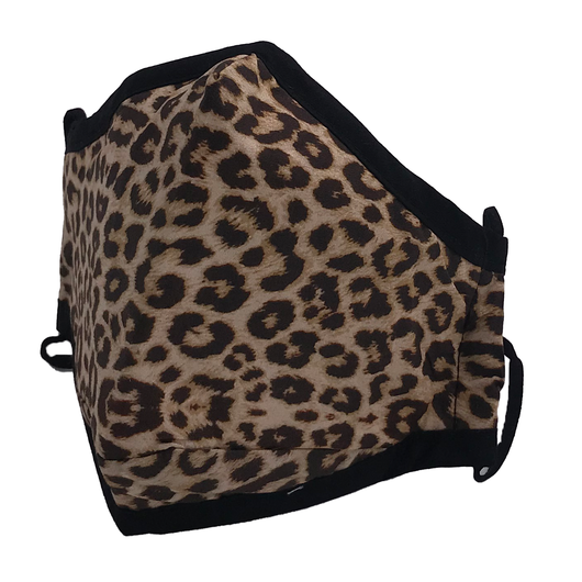 Girlie Girl Preppy Leopard Protective Mask