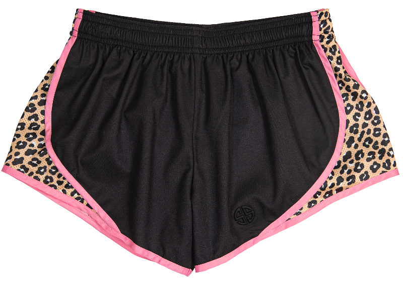 Simply Southern Preppy Leopard Run Shorts