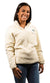 Simply Southern Pullover Preppy Soft Sherpa Cream Long Sleeve Sweatshirt Jacket Sweater