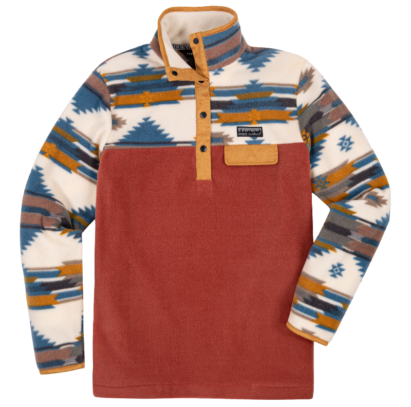 Simply Southern Tribe Fleece Long Sleeve Pullover Jacket