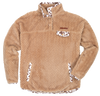 Simply Southern Cow Long Sleeve Soft Sherpa Pullover Sweatshirt