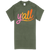 Southern Couture Y'All Military Green Soft T-Shirt