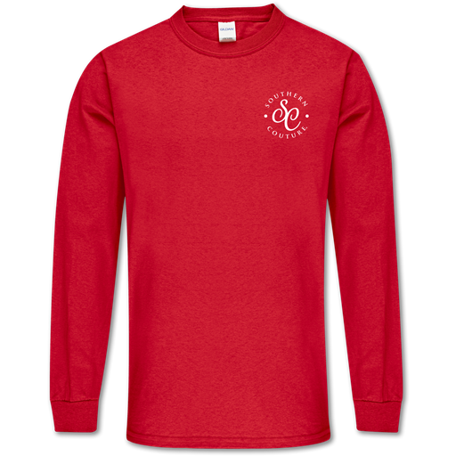 Cherished Girl Cardinal Christmas Long Sleeve T-Shirt - SimplyCuteTees