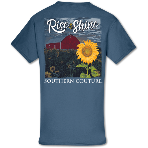 Southern Couture Classic Rise & Shine Sunflower T-Shirt