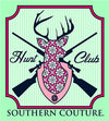 SALE Southern Couture Country Preppy Hunt Club Deer Mint Comfort Colors T-Shirt