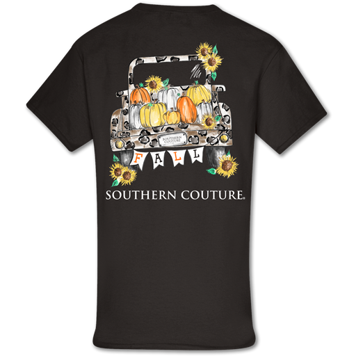 Sale Southern Couture Classic Fall Leopard Truck T-Shirt