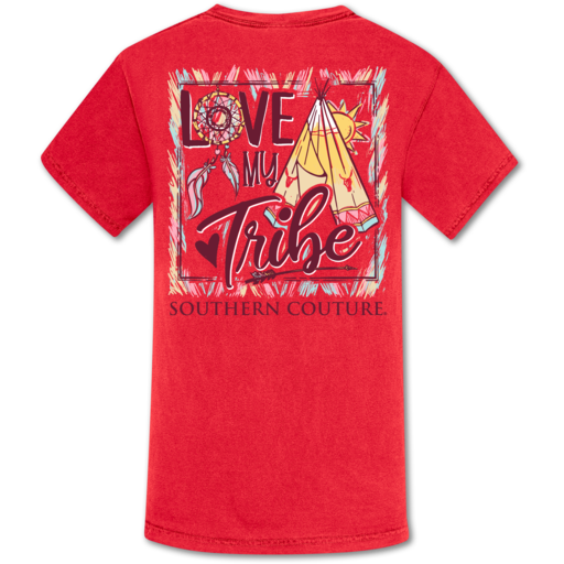 Southern Couture Love My Tribe Comfort Colors T-Shirt