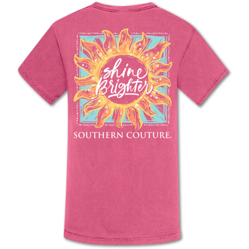 Southern Couture Shine Brighter Comfort Colors T-Shirt