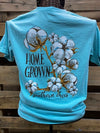 Southern Chics Apparel Home Grown Cotton Comfort Colors Girlie Bright T Shirt