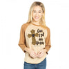 SALE Simply Faithful By Simply Southern Amen Leopard Cross Long Sleeve T-Shirt