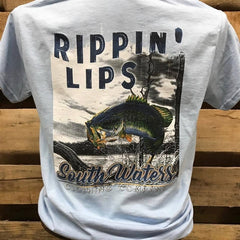 South Waters Shut Up & Reel Fishing Comfort Colors Bright unisex T Shirt Small