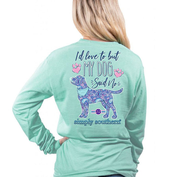 Simply Southern Preppy Dog Tee  Free Shipping – Country Club Prep