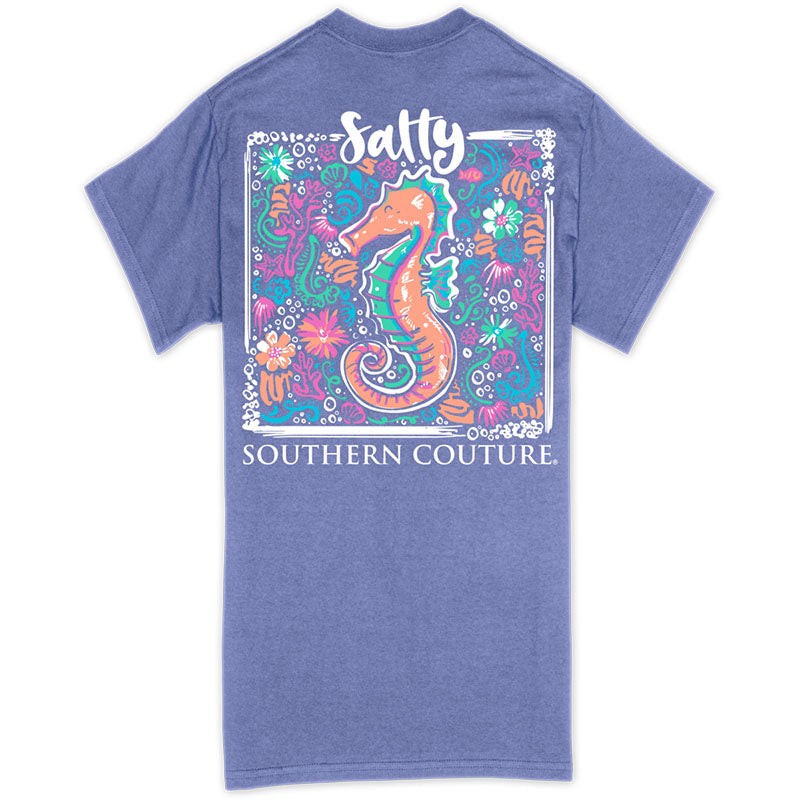 Southern Couture Classic Salty Seahorse T-Shirt