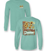 SALE Sassy Frass Sunflower Truck Comfort Colors Long Sleeve T-Shirt