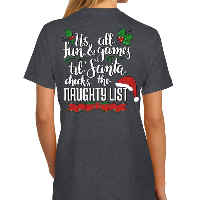 Founding member of Santa's Naughty List T-shirt - NewsThump Store