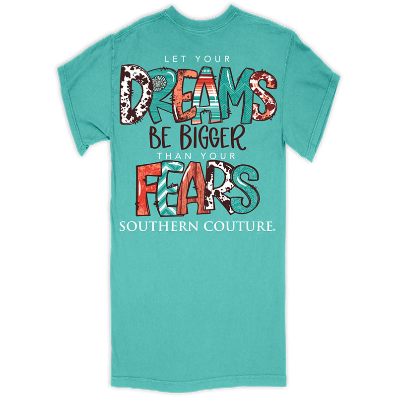 Southern Couture Dreams Be Bigger Comfort Colors T-Shirt