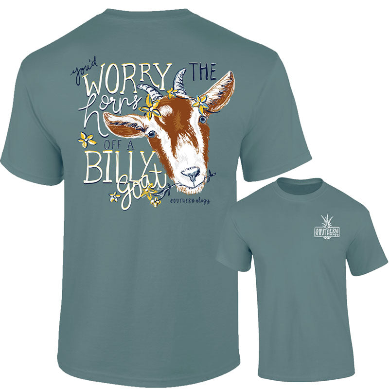 Southernology Worry the Horns off a Billy Goat Comfort Colors T-Shirt