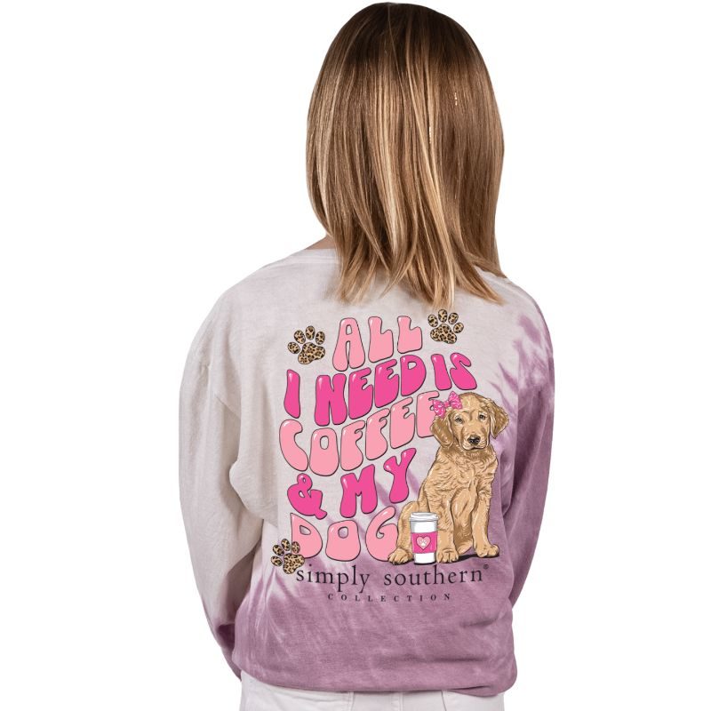 I'm A Simple Woman Coffee Dog And Atlanta Braves Shirt, hoodie, sweater,  long sleeve and tank top