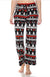 Christmas Tree & Snowman Print Comfortable Soft Lounge Pajama Pants