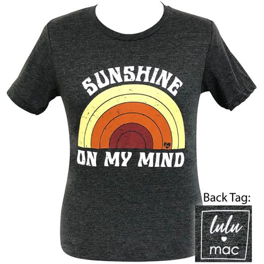 Girlie Girl Originals Lulu Mac Preppy Sunshine On My Mind T-Shirt