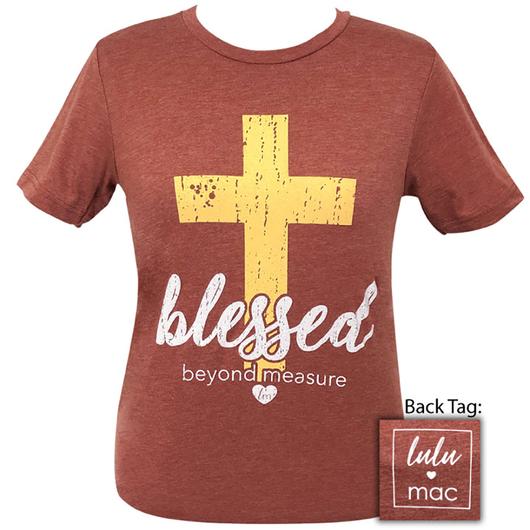 Girlie Girl Originals Lulu Mac Preppy Blessed Beyond Measure T-Shirt